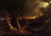Thomas Cole A Tornado in the Wilderness oil painting